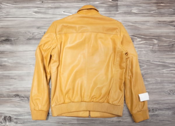 Yellow Leather Jacket - Image 3